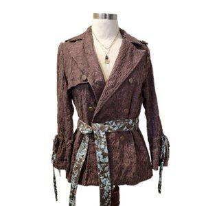 Dorothee bis Brown Trench Jacket